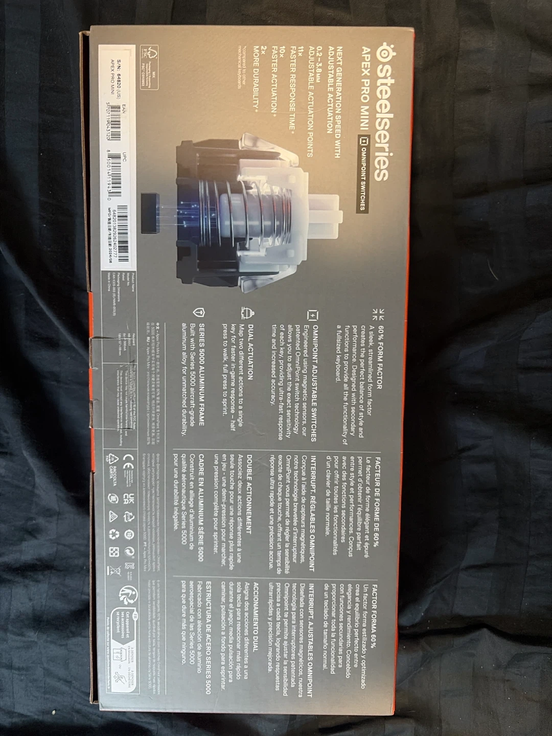 SteelSeries Apex Pro Mini Gaming Keyboard - photo 3