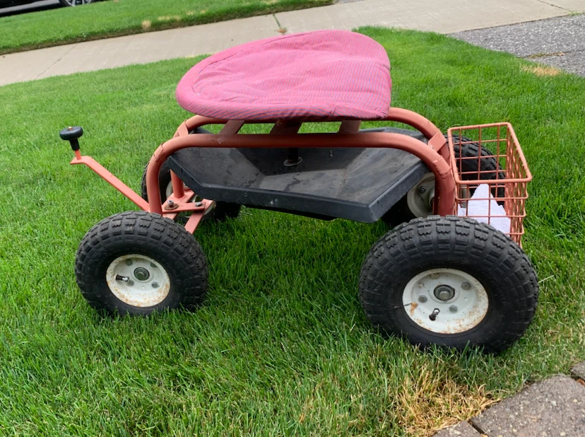 Garden Cart with Swivel Seat - photo 2