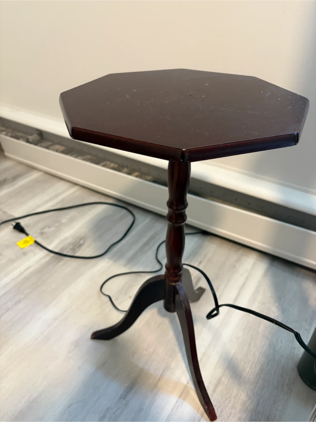 Dark Wood Accent Table