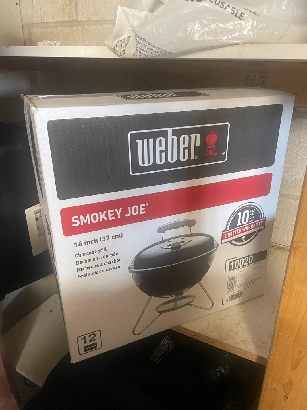 Weber Smokey Joe 14 inch Charcoal Grill