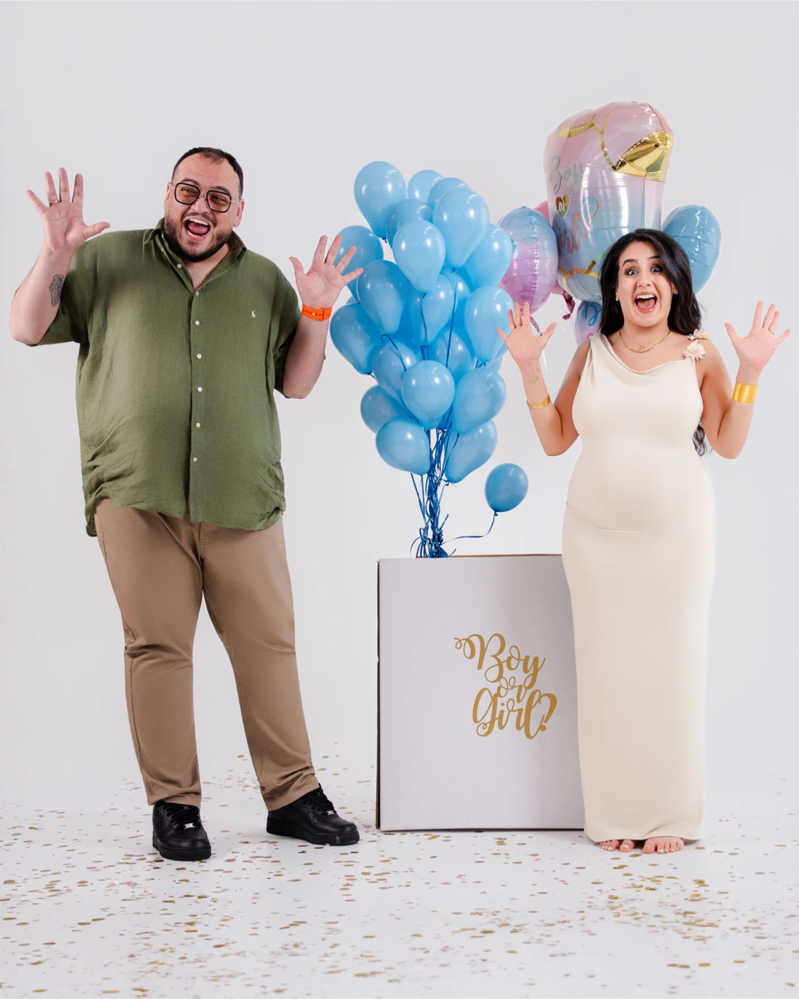 Elegant Gender Reveal Box - Boy or a Girl - photo 2