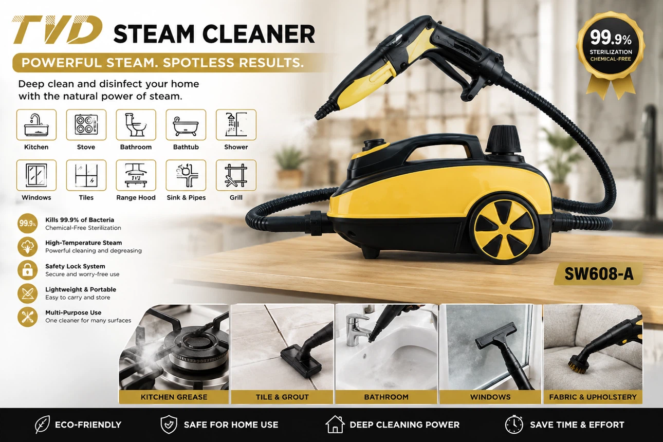 TVD Steam Cleaner SW608-A - photo 2