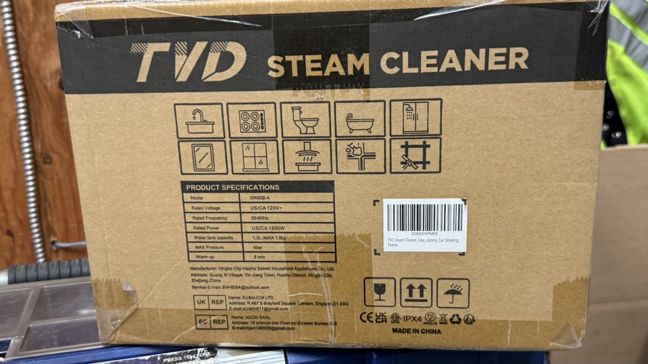 TVD Steam Cleaner SW608-A - photo 3