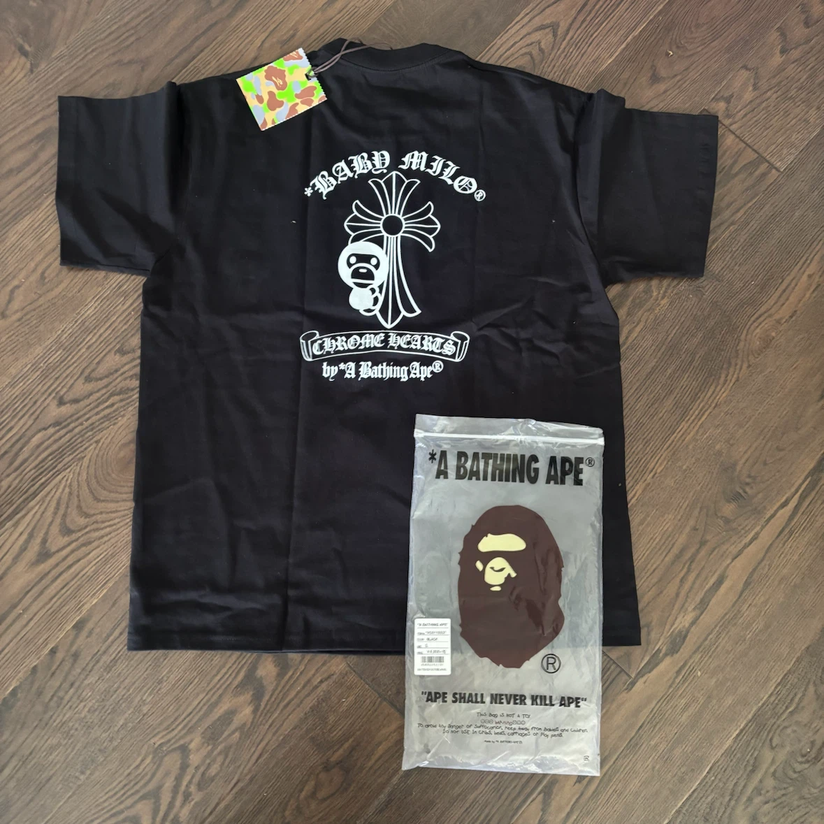 A Bathing Ape x Chrome Hearts T-Shirt