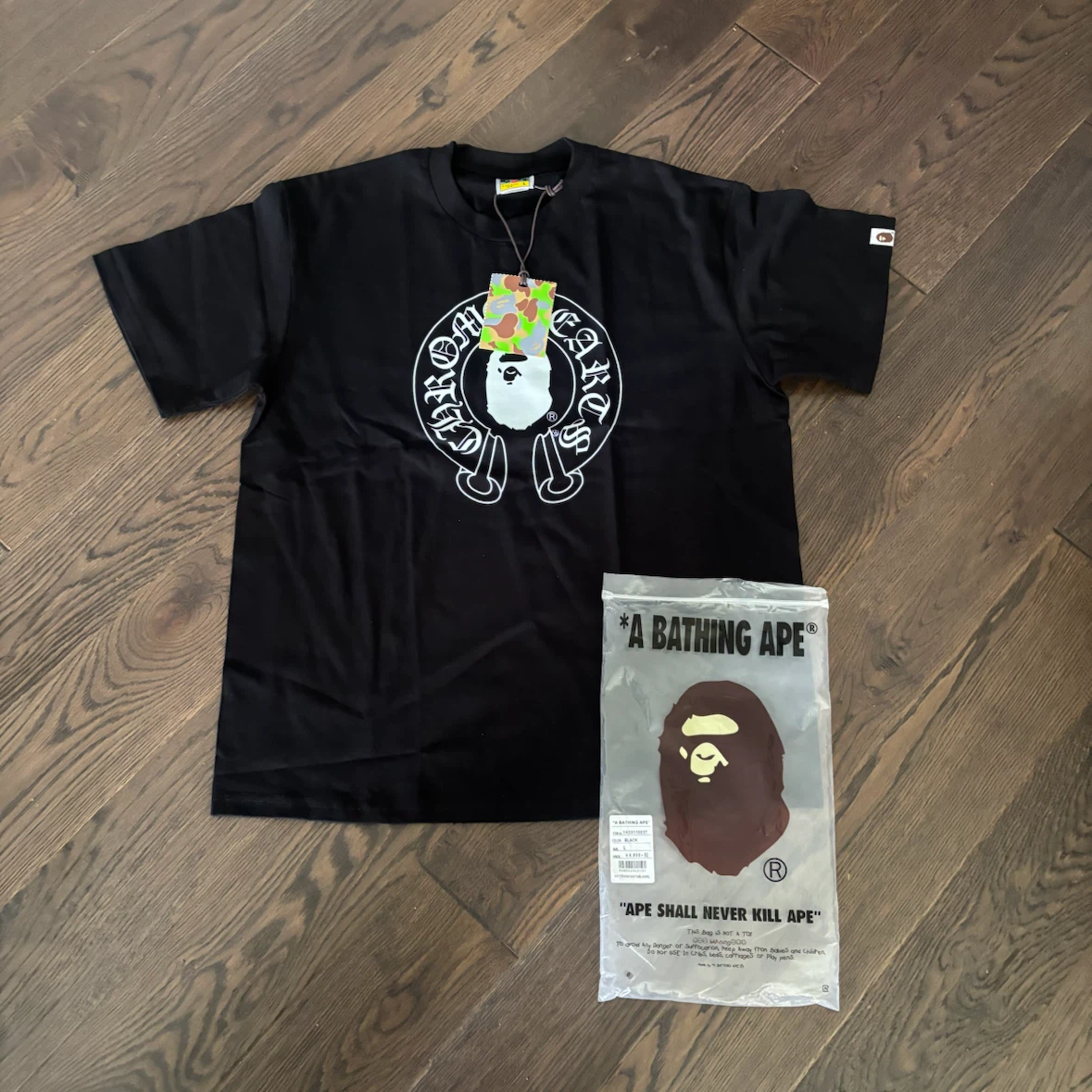 A Bathing Ape x Chrome Hearts T-Shirt - photo 2