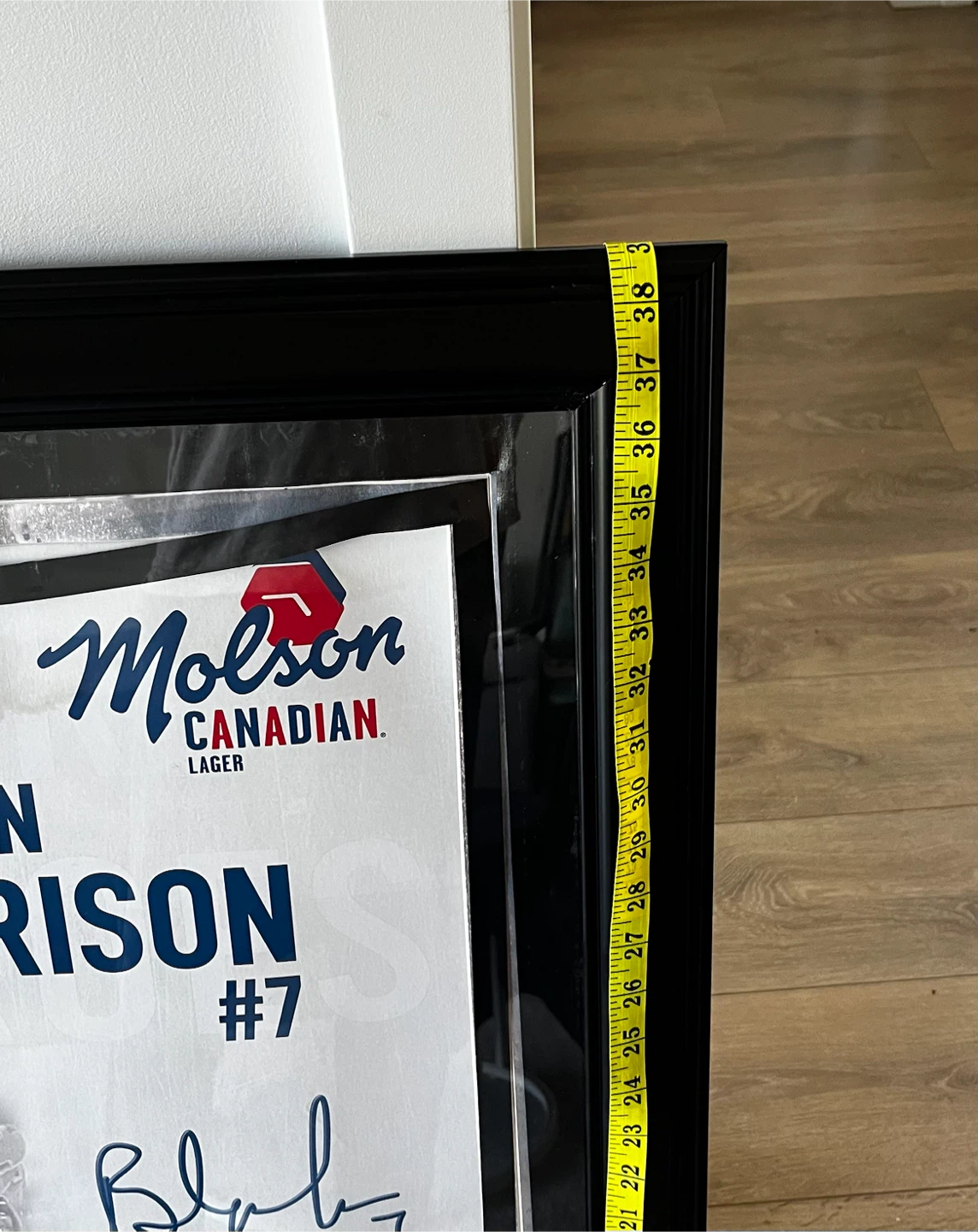 Molson Canadian Signs Hockey Heroes Framed Print - photo 2