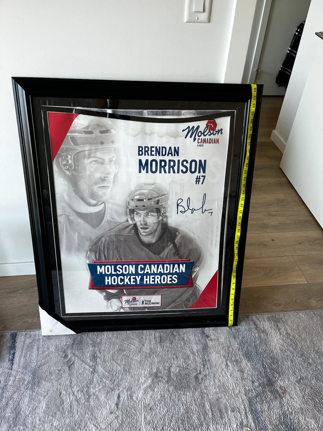 Molson Canadian Signs Hockey Heroes Framed Print - photo 5