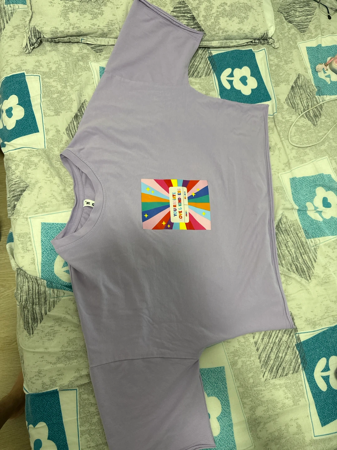 Lavender Graphic T-Shirt
