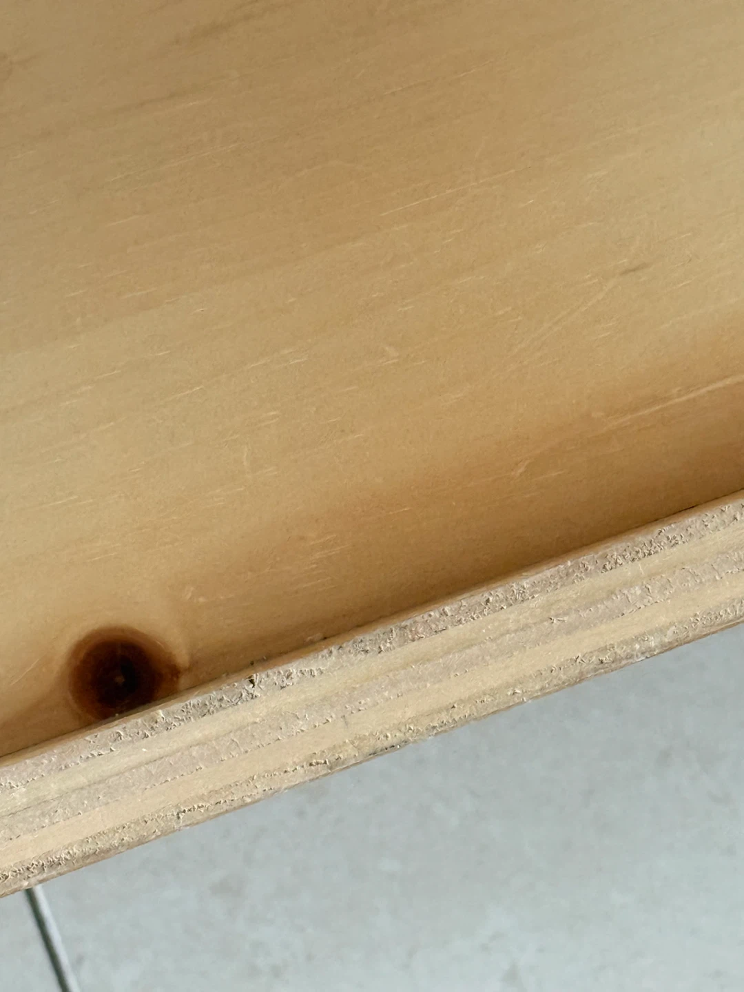 Wooden Slanted Display Shelf / Storage Rack with Metal legs - photo 3