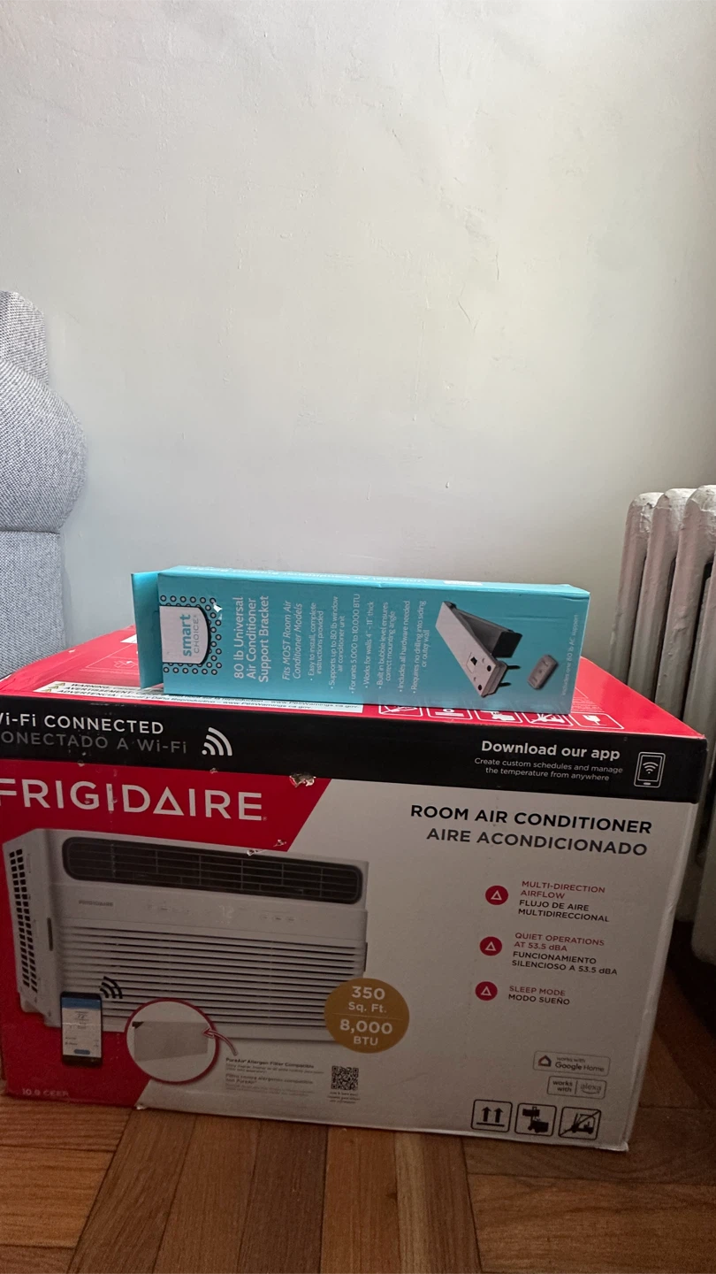 Frigidaire Air Conditioner 8,000 BTU  + Support Bracket - photo 2