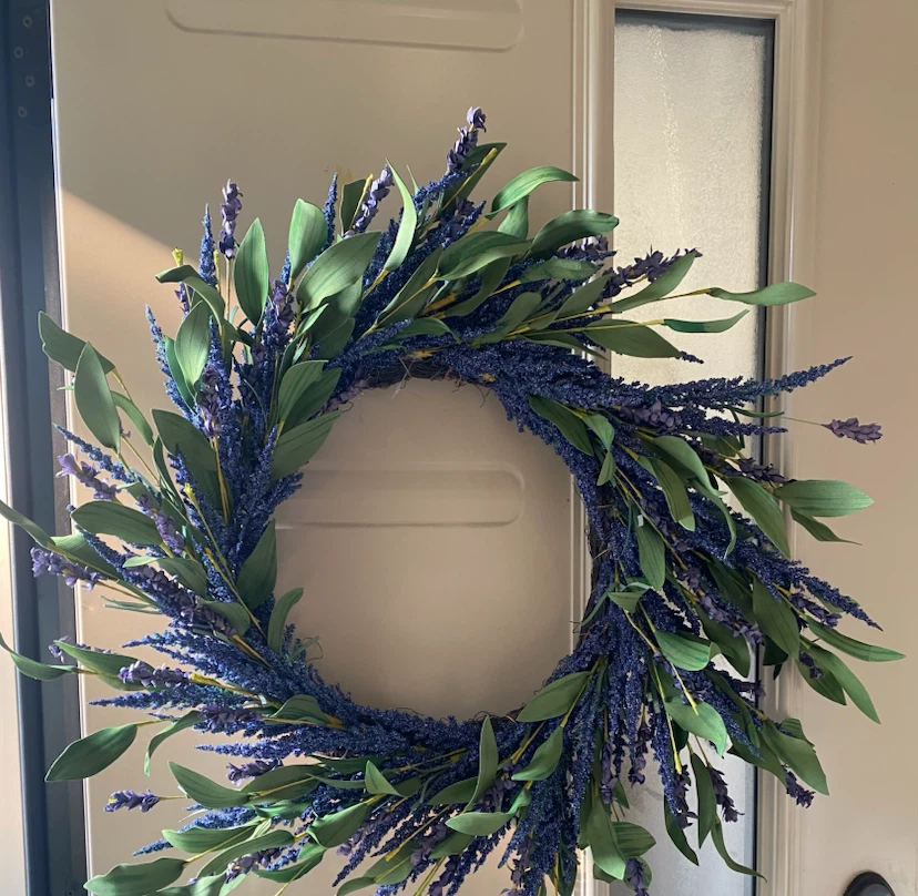 Extra large Lavender and Greenery Wreath