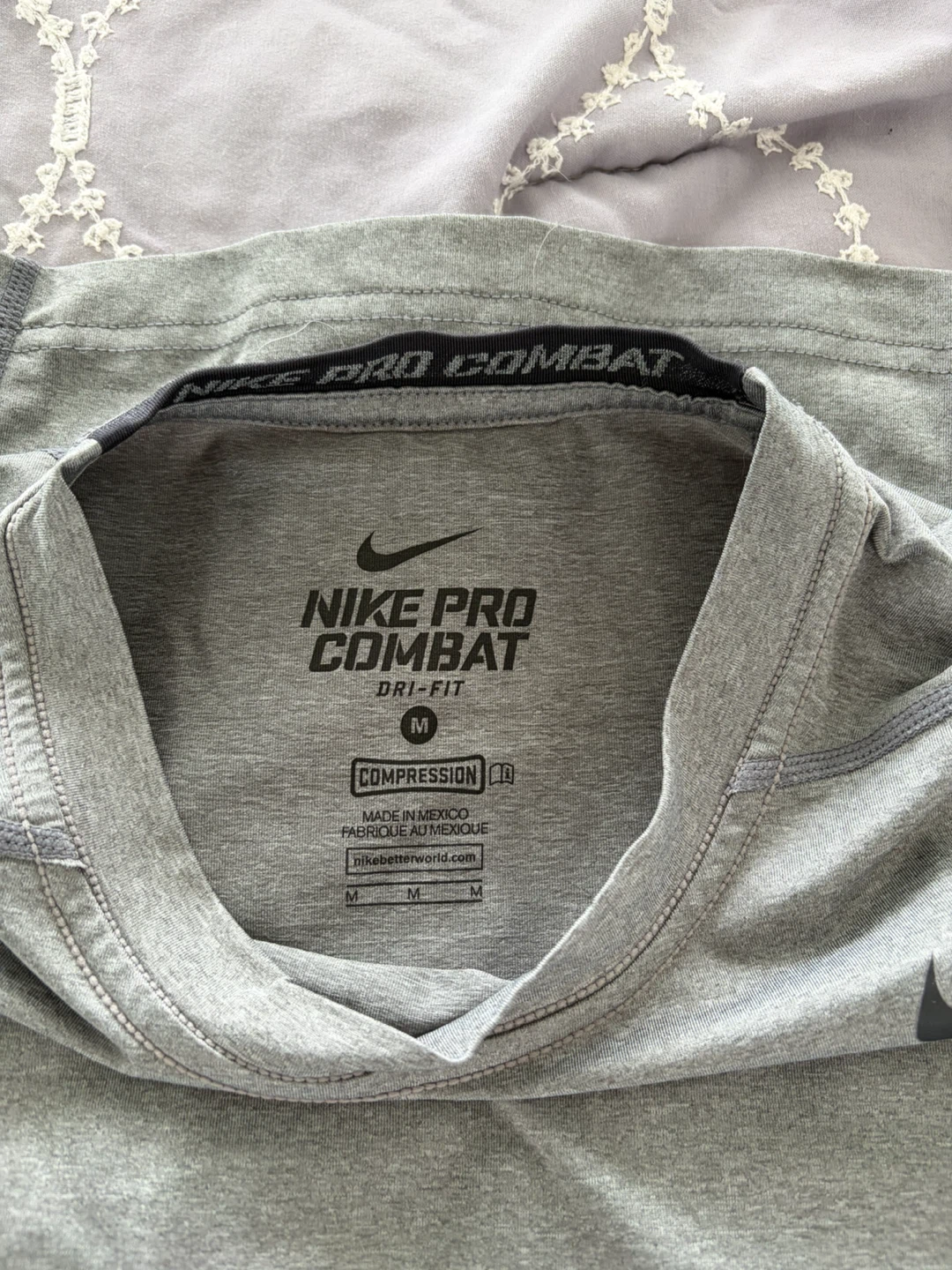 Nike Pro Combat Dri-Fit Compression T-Shirt - photo 2