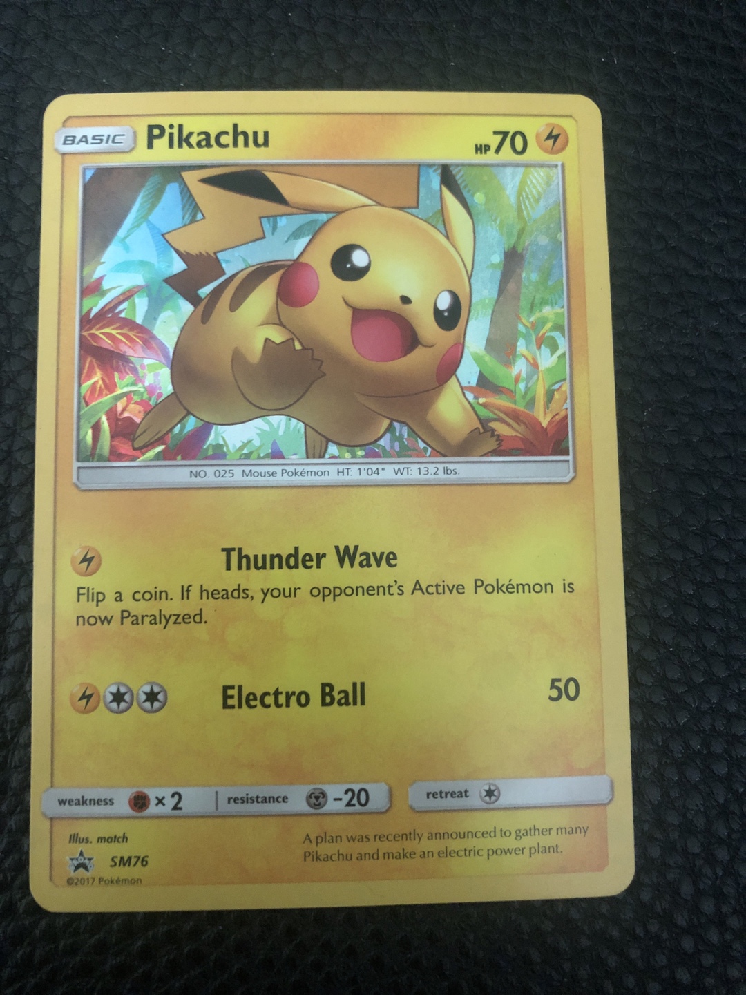 Pikachu Promo SM76 LP