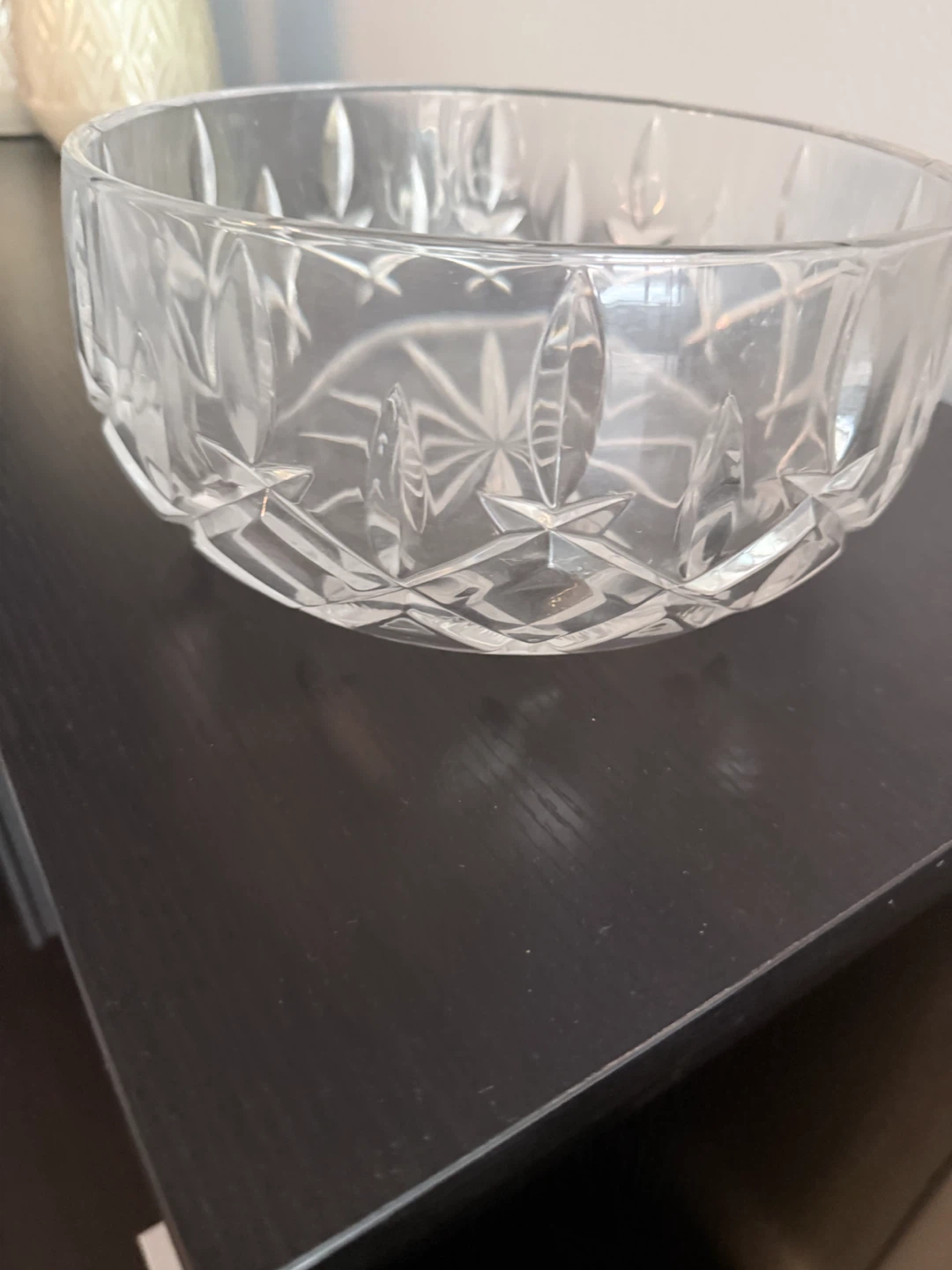 Cut Crystal Serving Bowl