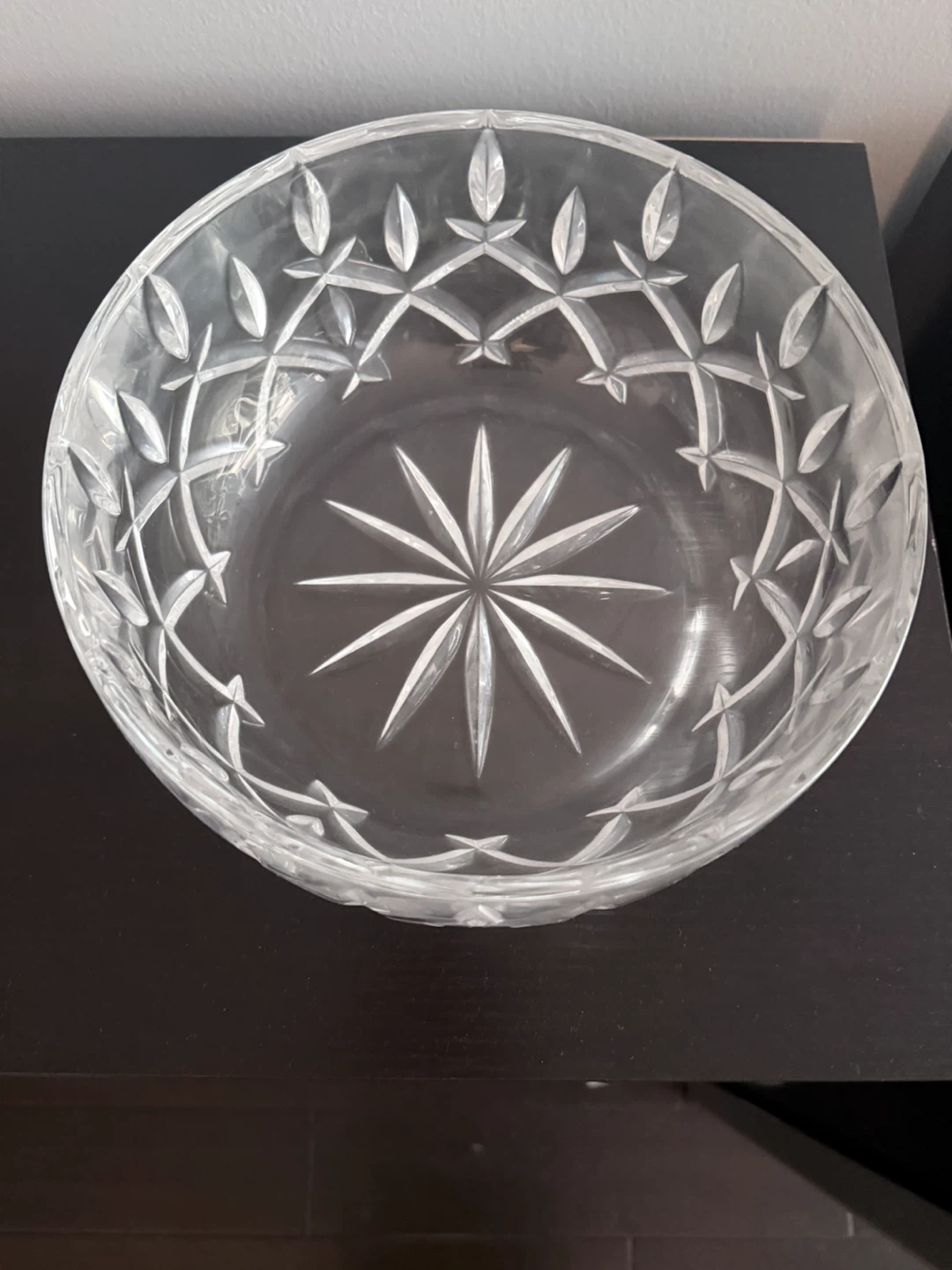 Cut Crystal Serving Bowl - photo 2