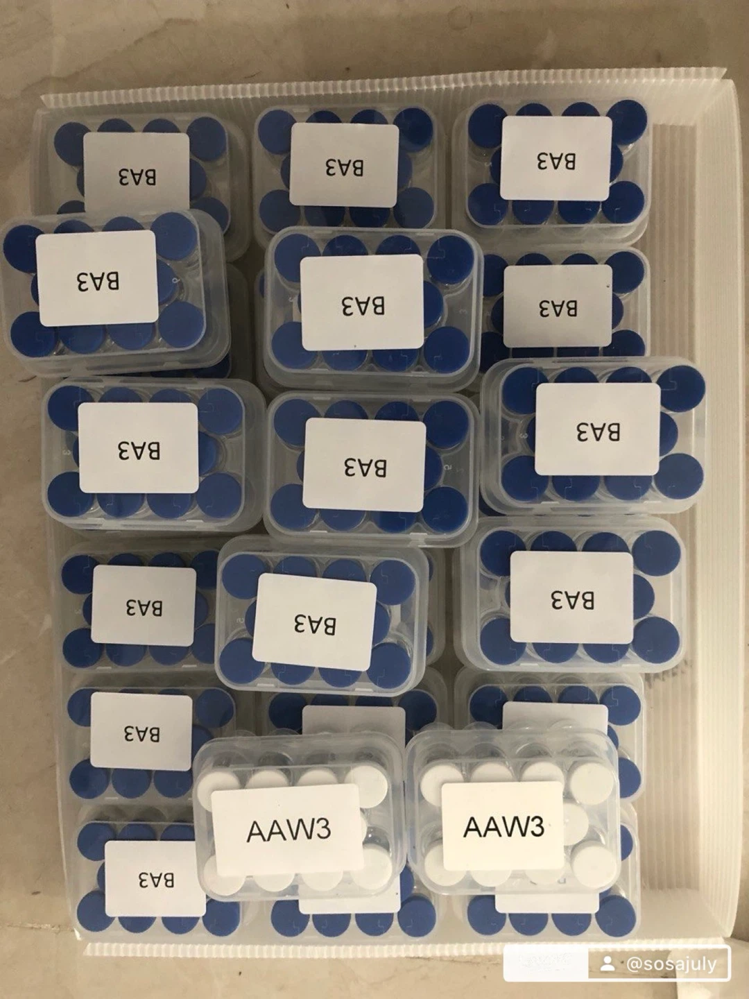 Assorted Vials LC216, LC526, BA3, AAW3, TSM, TR - photo 3