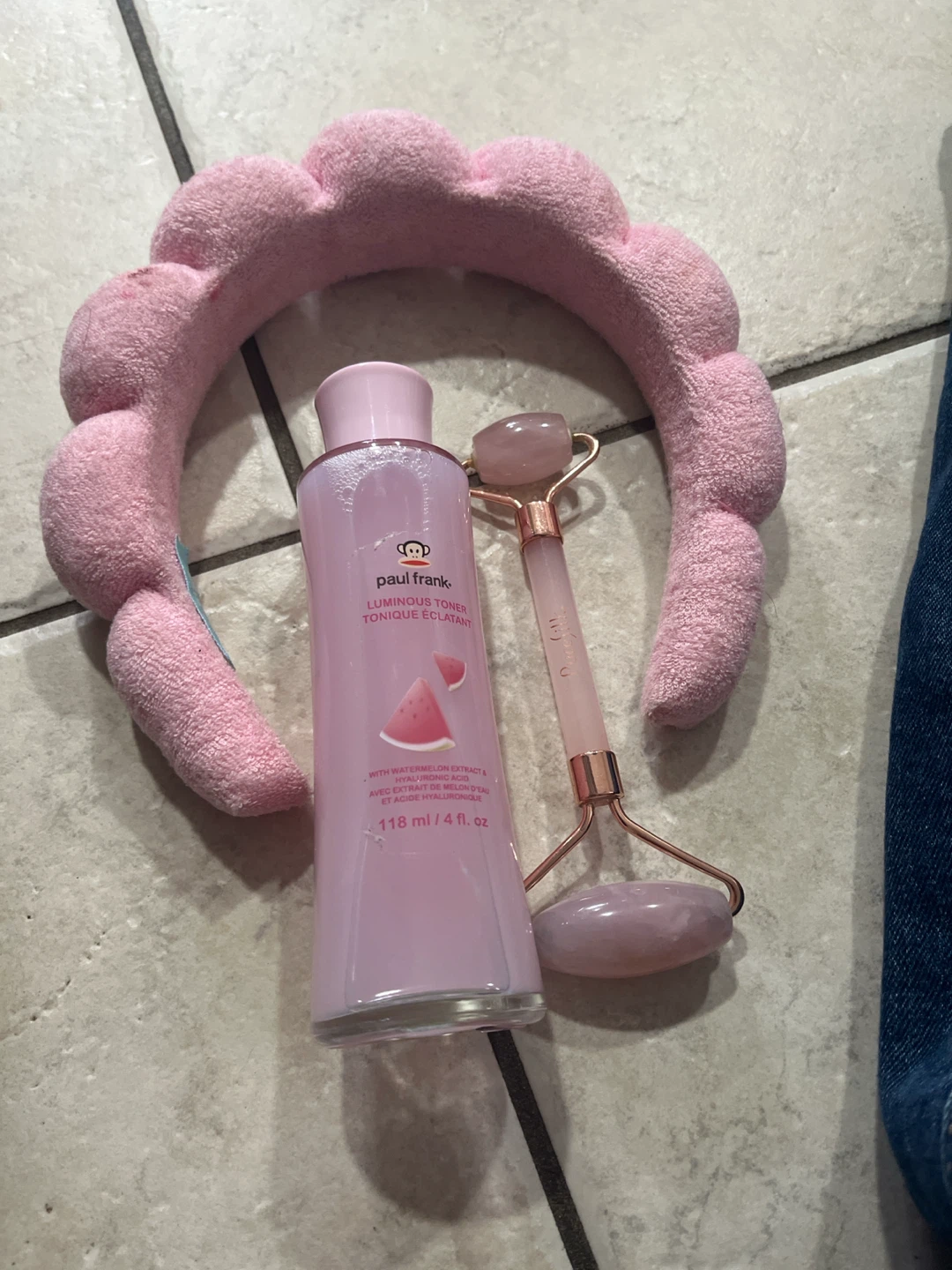 Paul Frank Luminous Toner with Face Roller and Headband