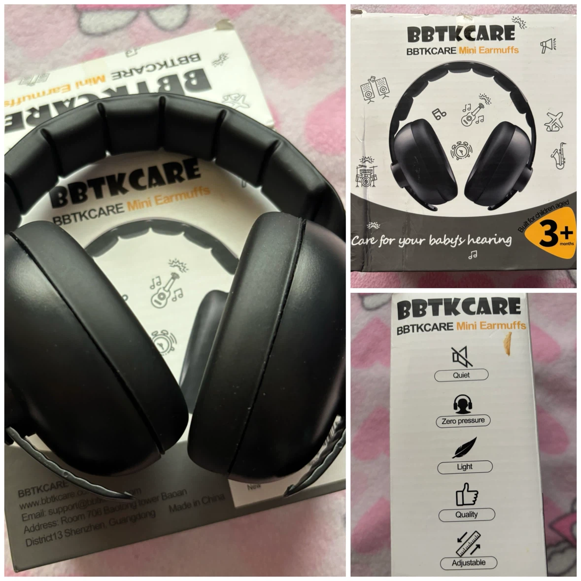 BBTKCARE - Mini Earmuffs For Baby Hearing Protection
