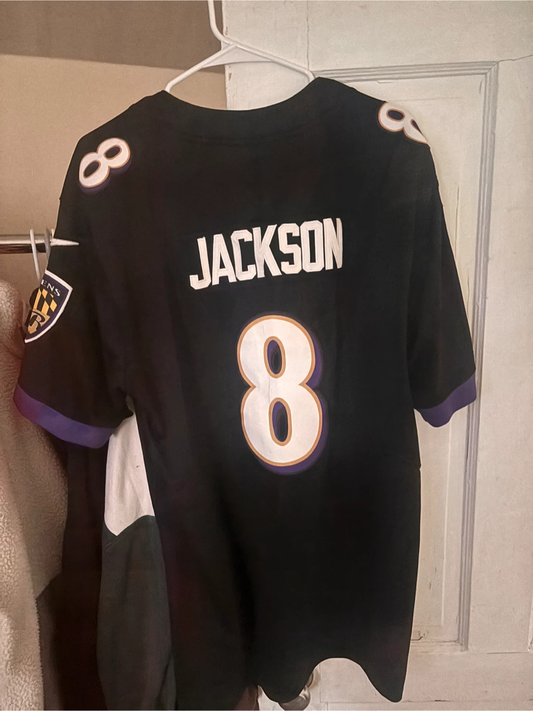 Baltimore Ravens Lamar Jackson #8 NFL Jersey Size L - photo 2