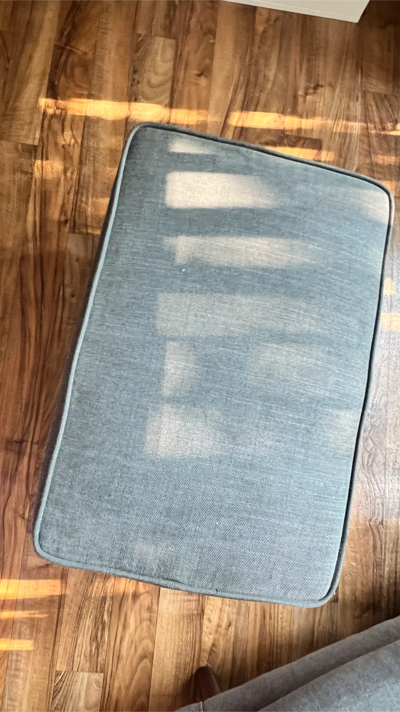 Grey  Ottoman