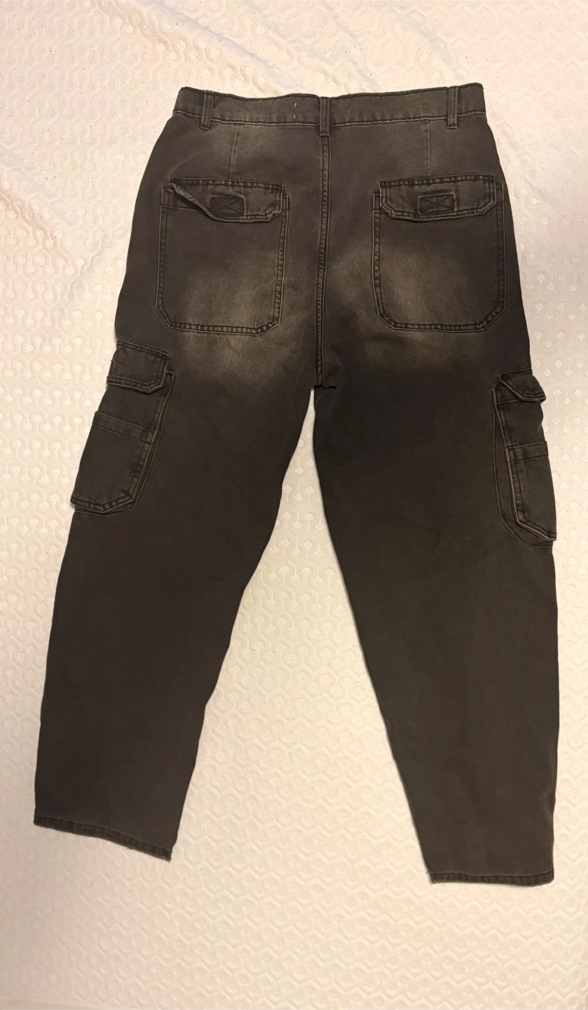 Black Cargo Pants - photo 2