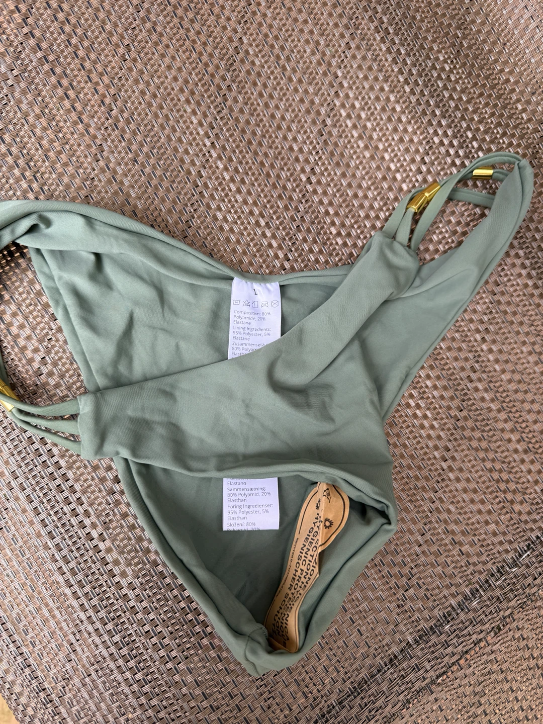 New Olive Green bikini set - photo 3