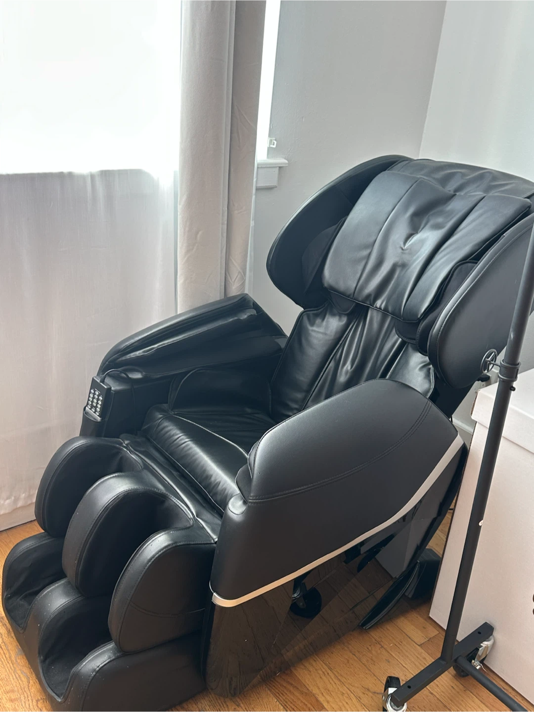 Black Leather Massage Chair