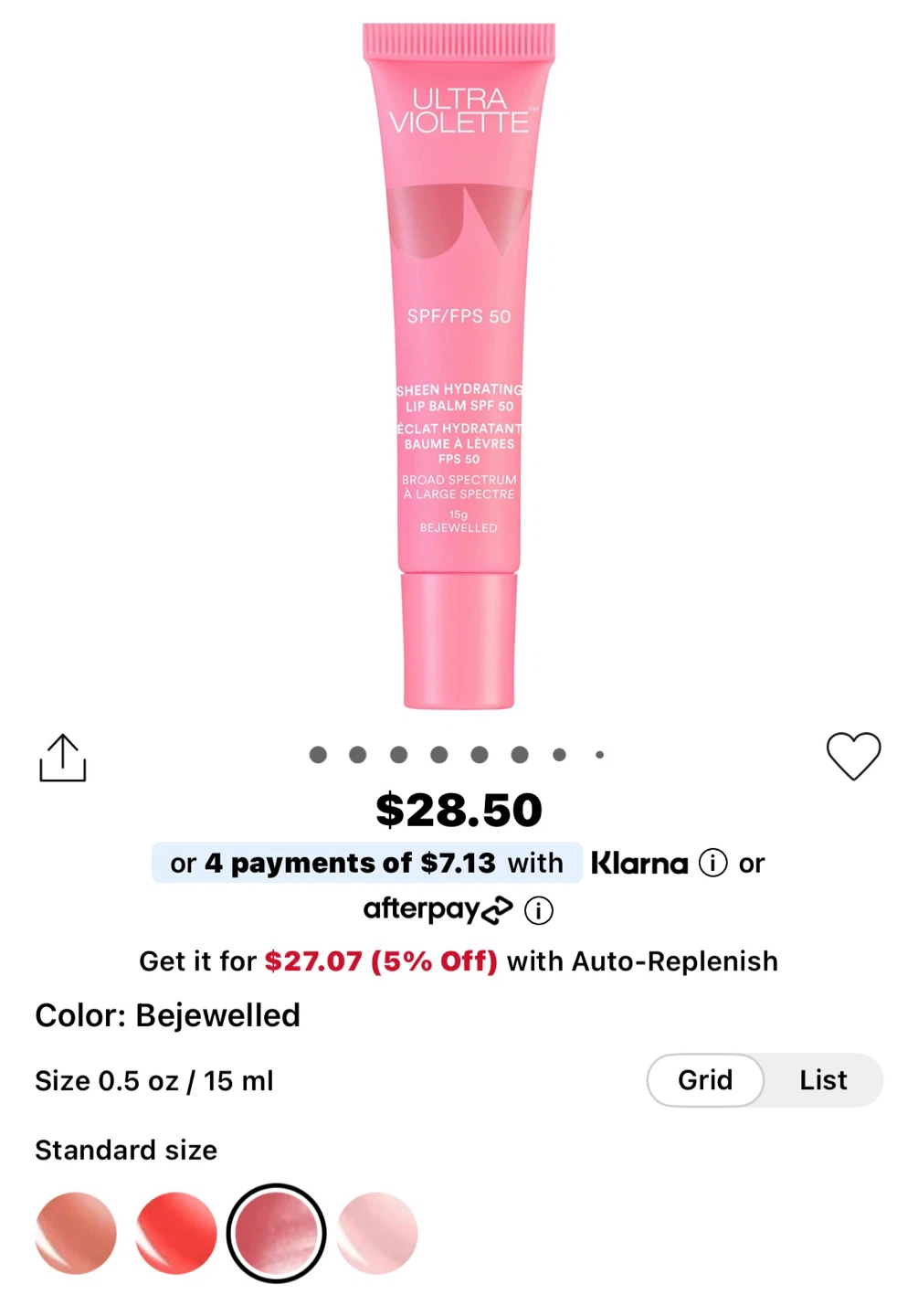 Ultra Violette Queen Screen SPF 50+ and lip balm 50+ - photo 4