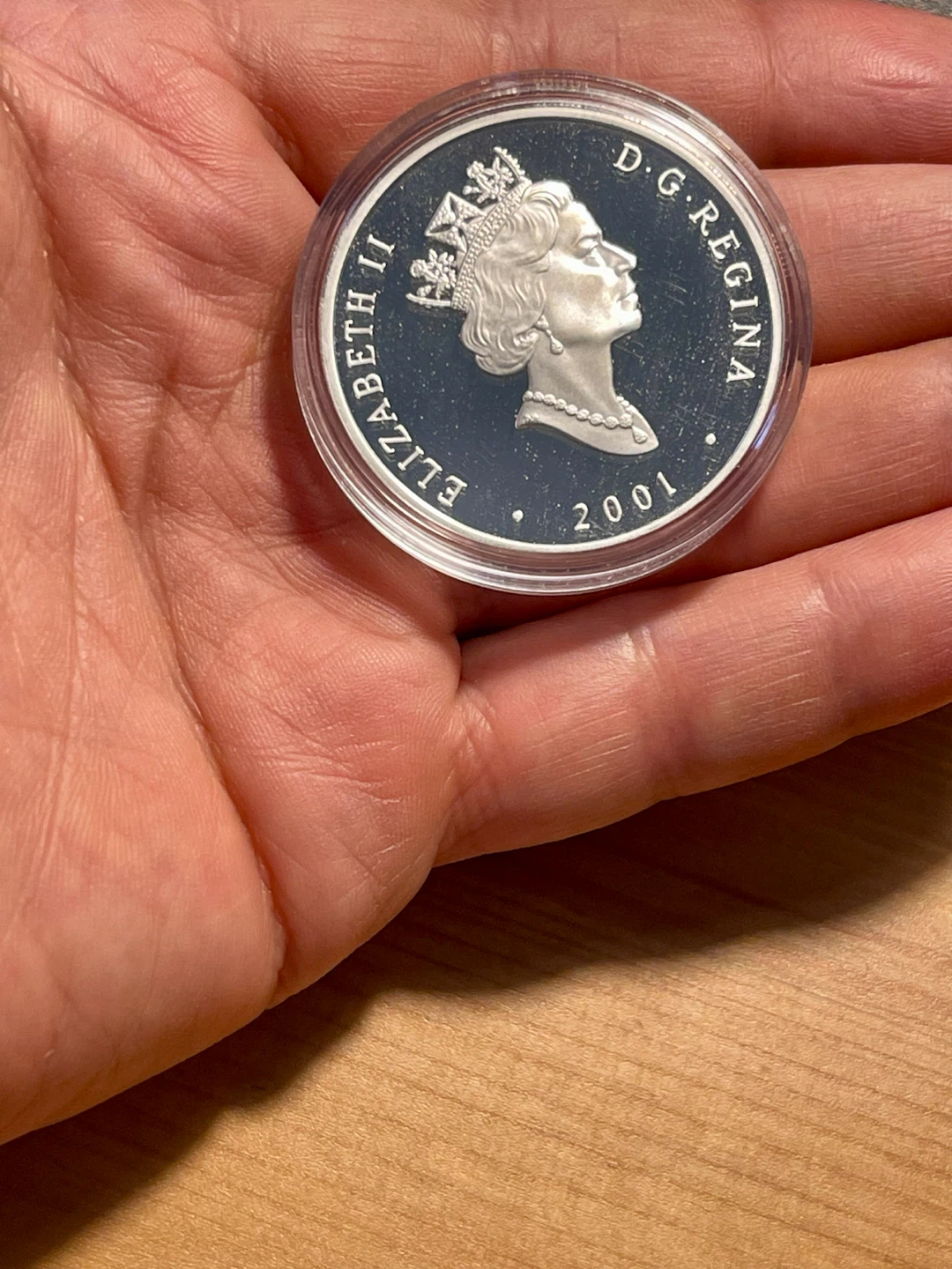 2001 Canada 20 Dollar Russell Model L Touring Car Coin - photo 3