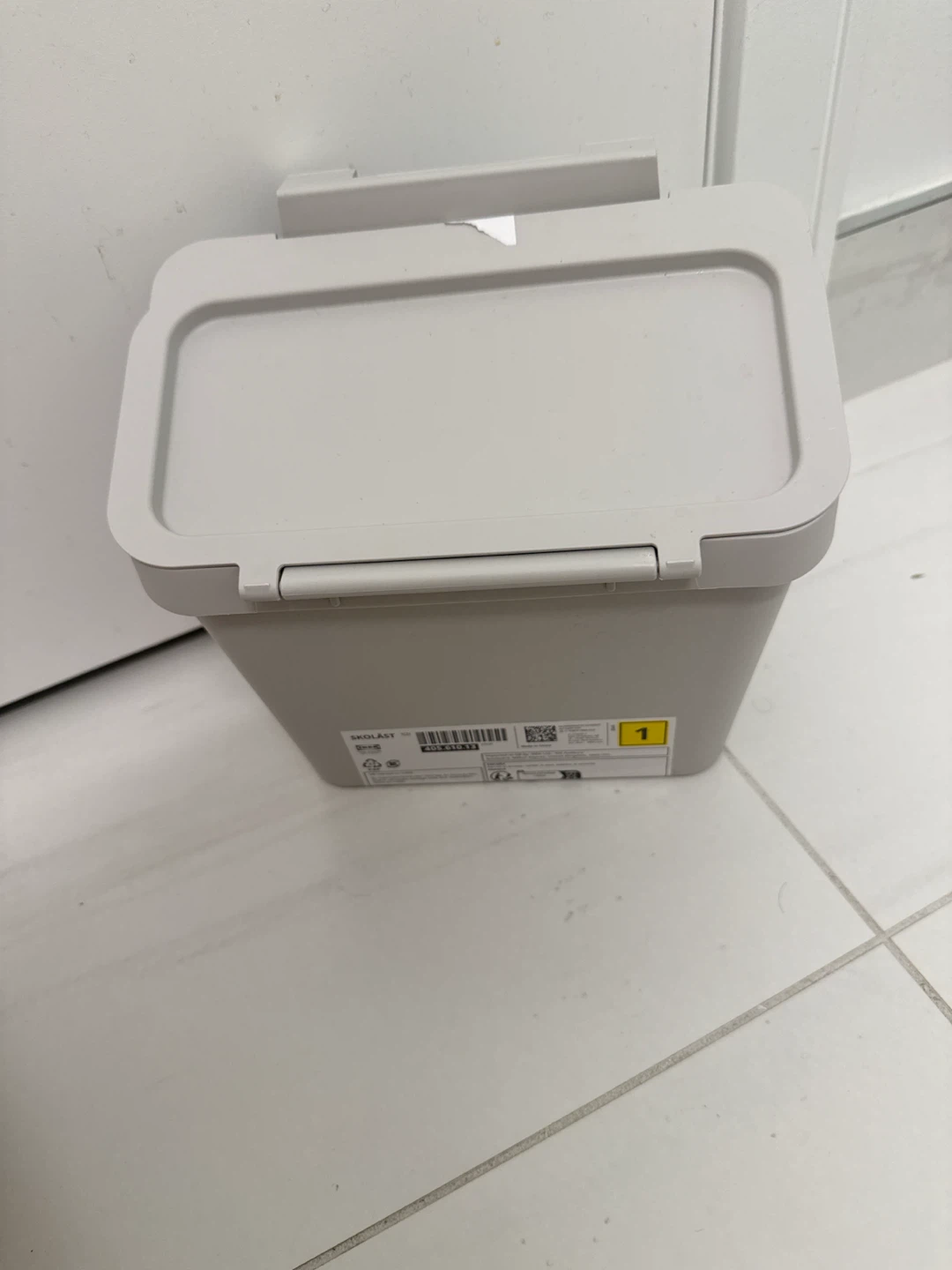 IKEA SKOLAST Plastic Storage Box with Lid