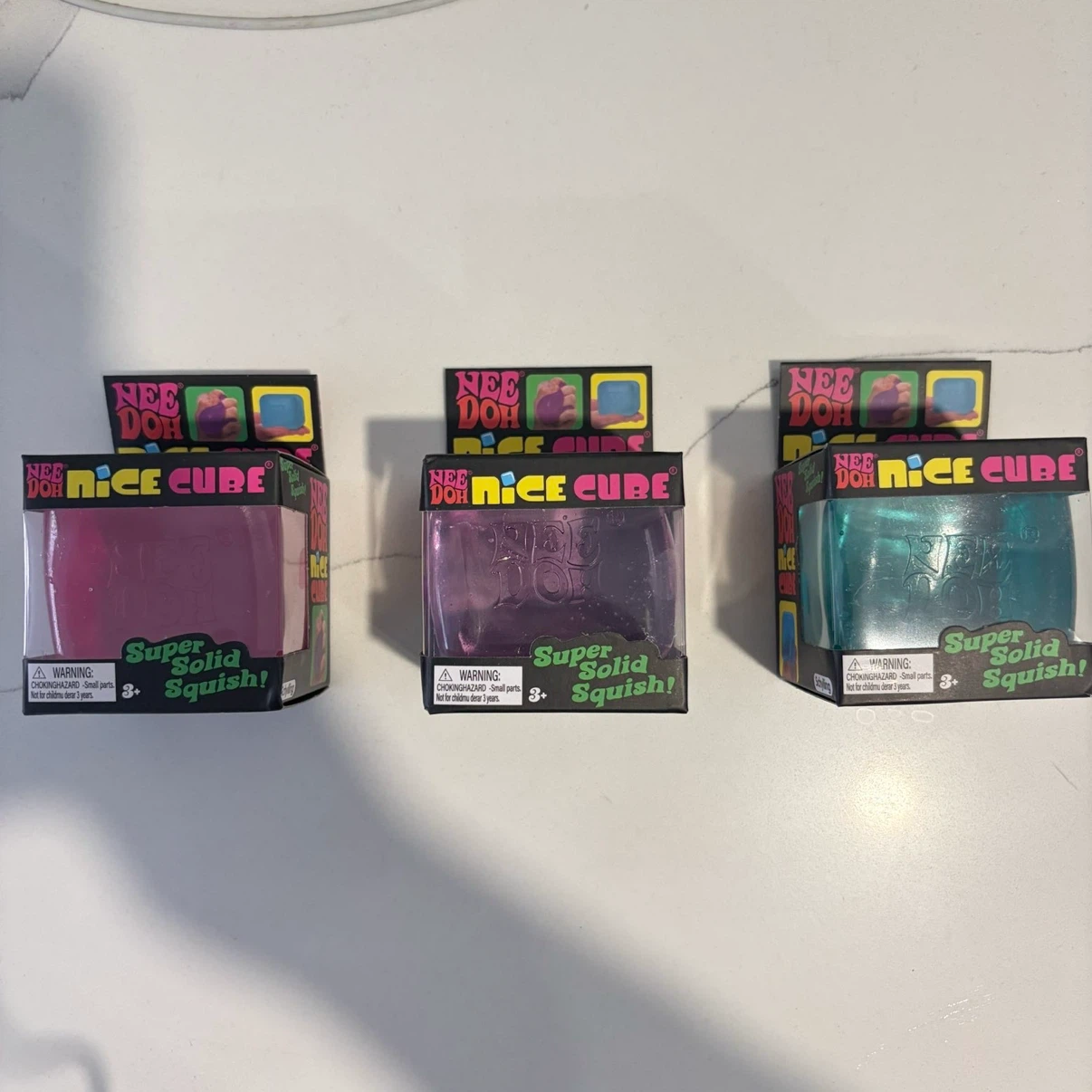 Nee Doh Nice Cube Super Solid Squish