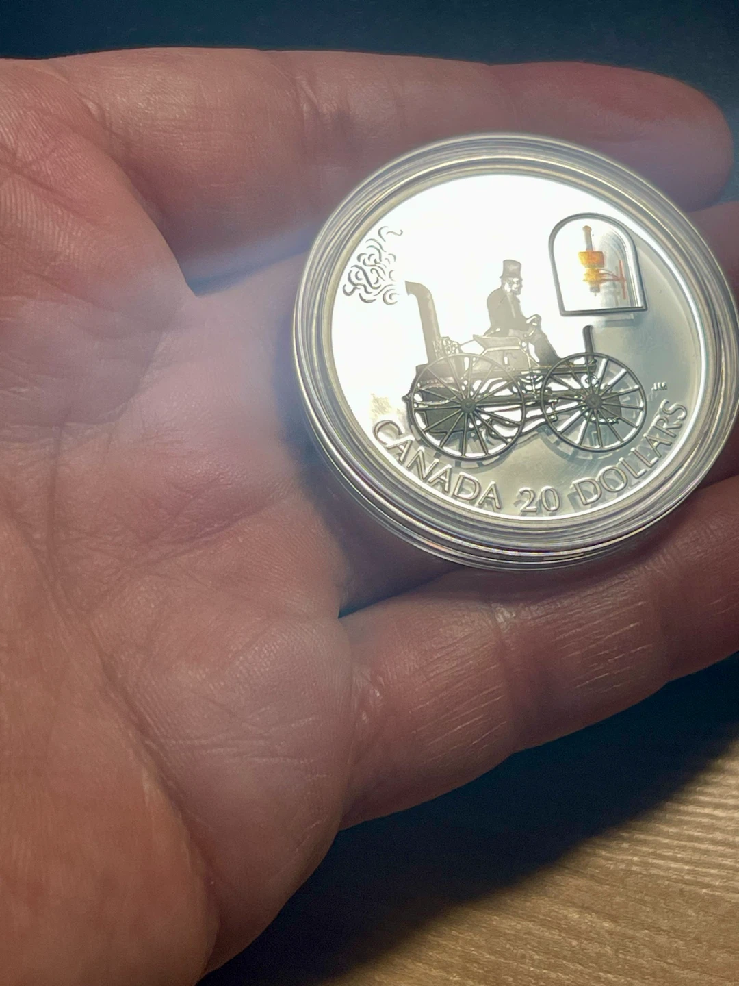 Canada 20 Dollars Coin - H.S. Taylor Steam Buggy 2000