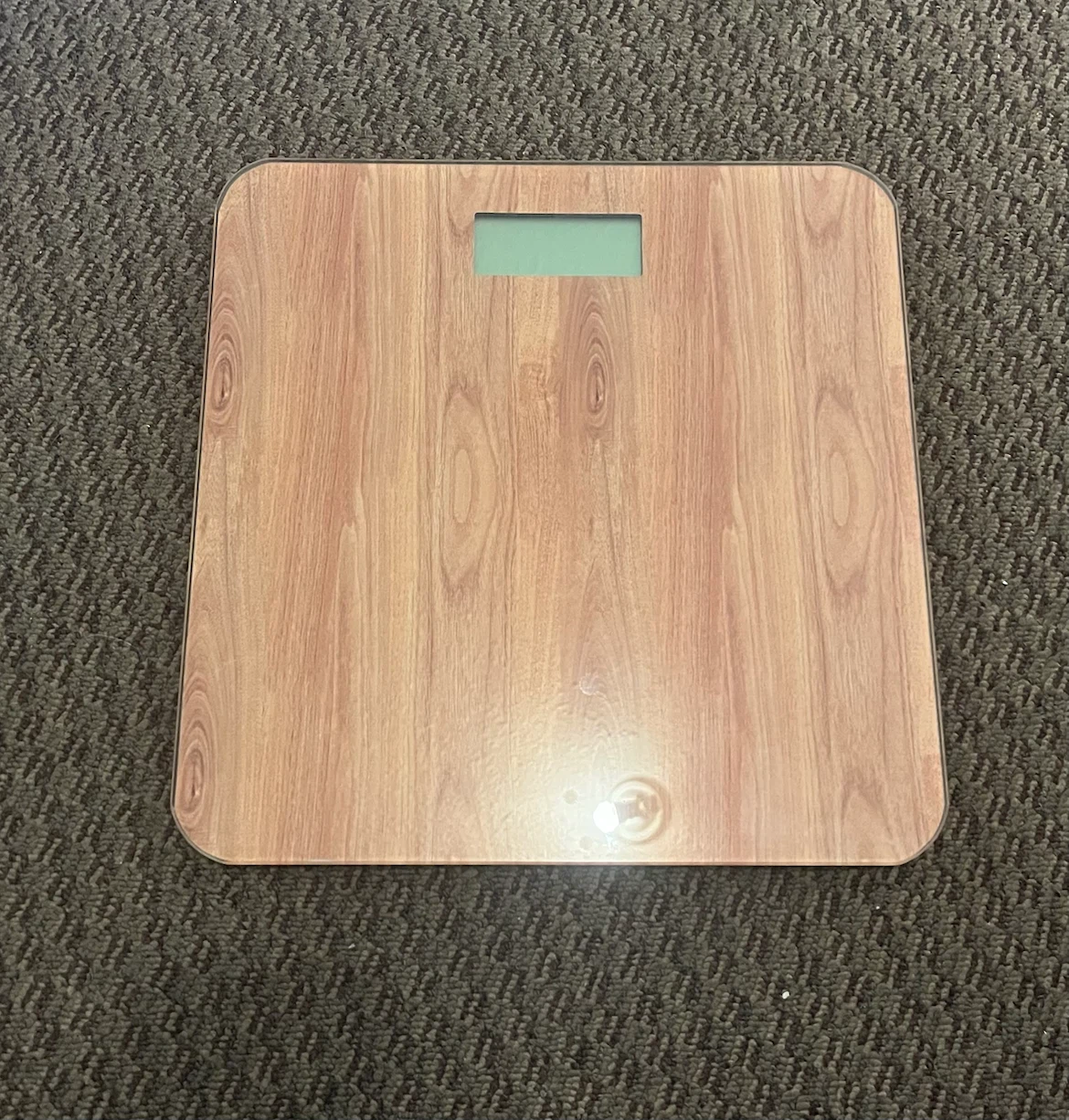 Wood Finish Digital Bathroom Scale