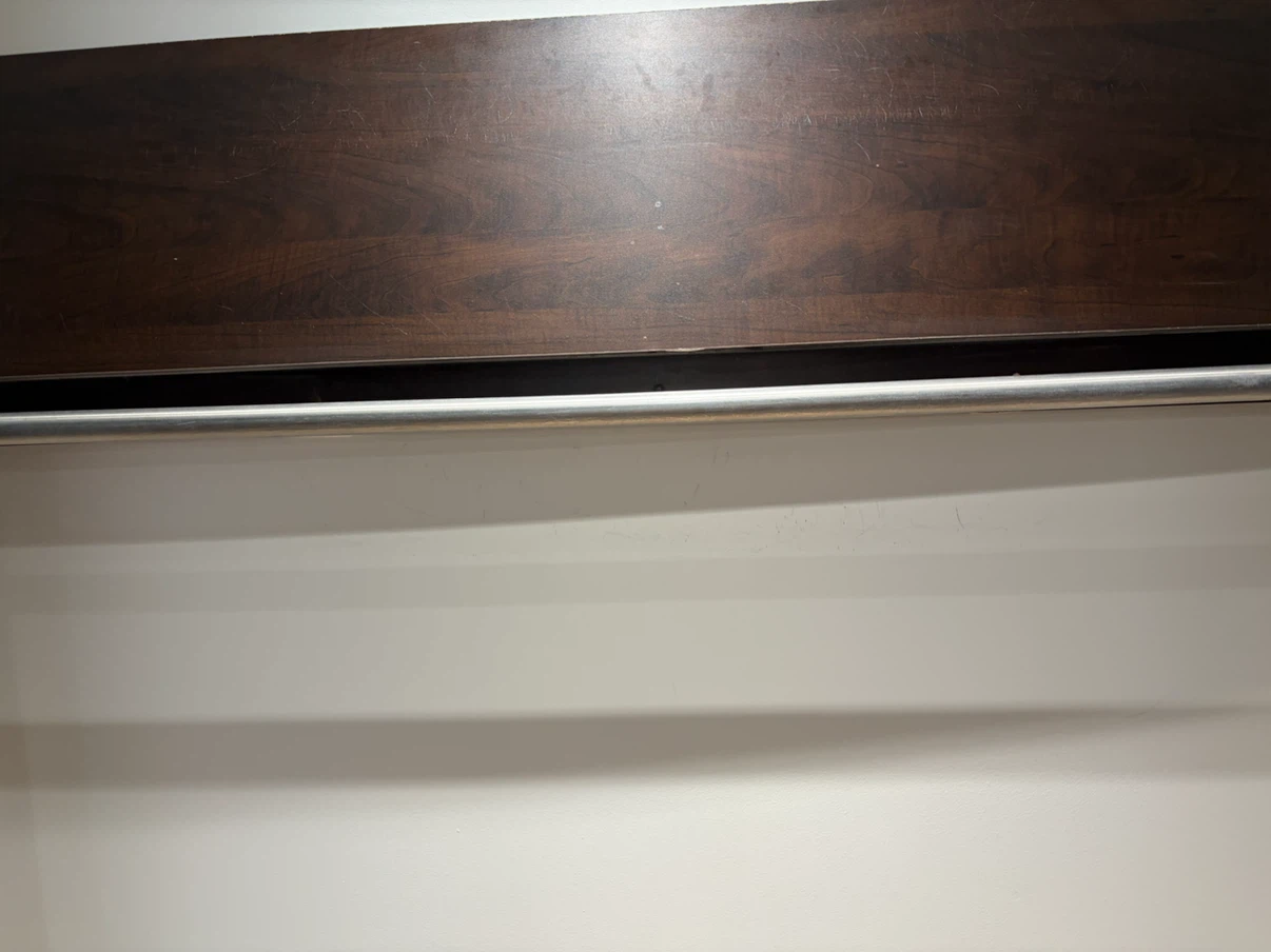 Custom Built-In Dark Wood Closet System - photo 3