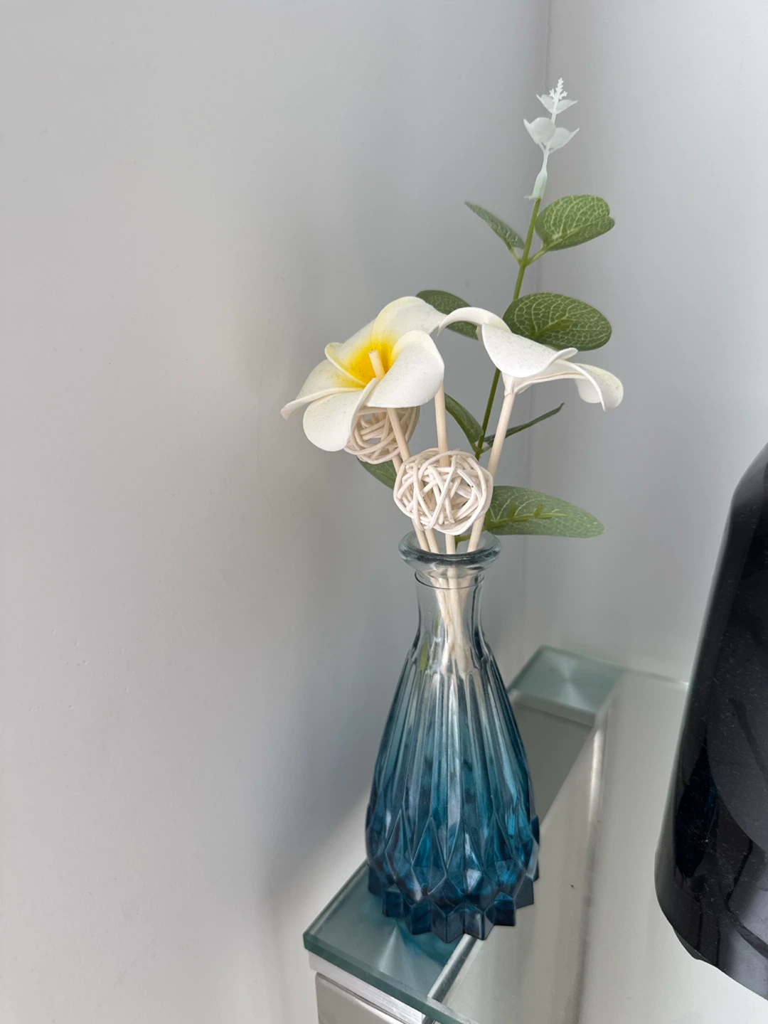 5 Blue Glass Reed Diffuser
