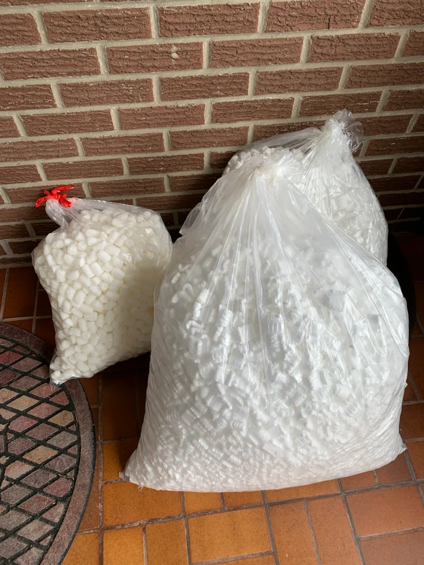 Large Quantity of Packing Peanuts