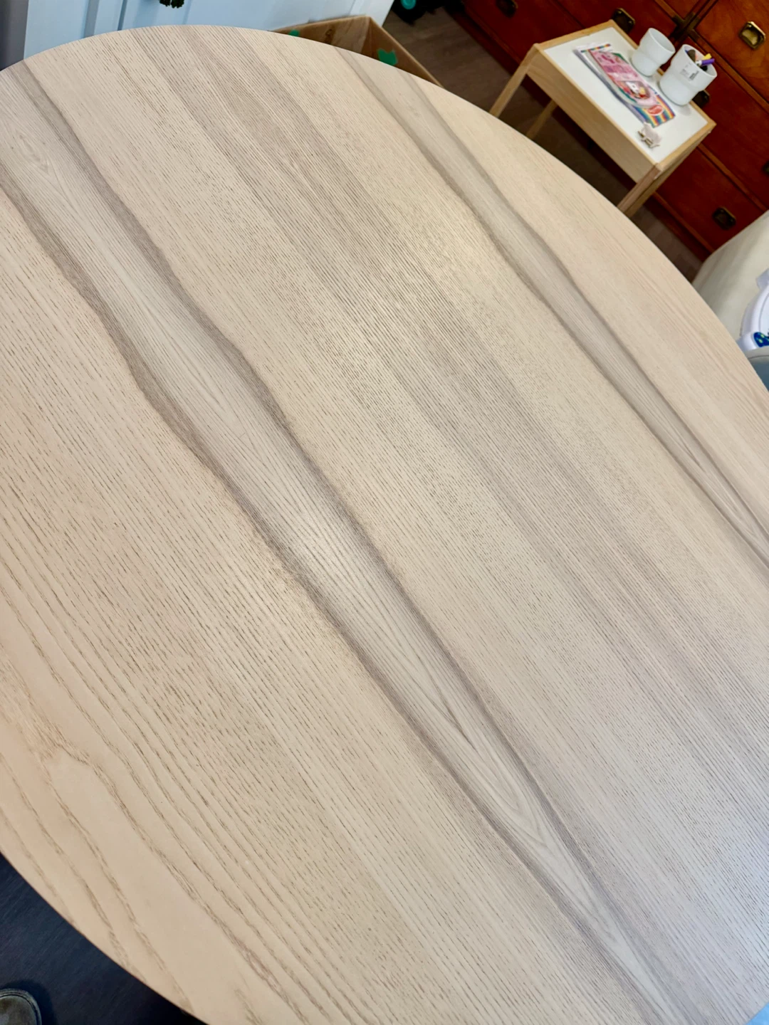 IKEA dinning Table LISABO ash veneer 105cm (41 3/4”) - photo 4