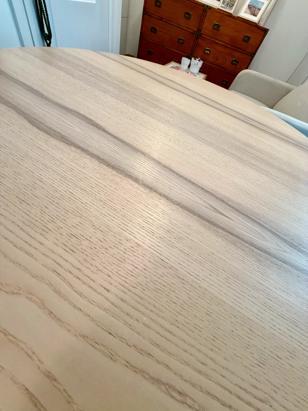 IKEA dinning Table LISABO ash veneer 105cm (41 3/4”) - photo 5