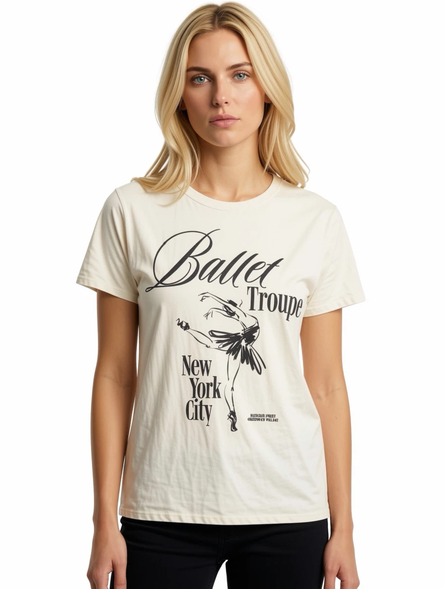Ballet Troupe New York City Graphic T-Shirt