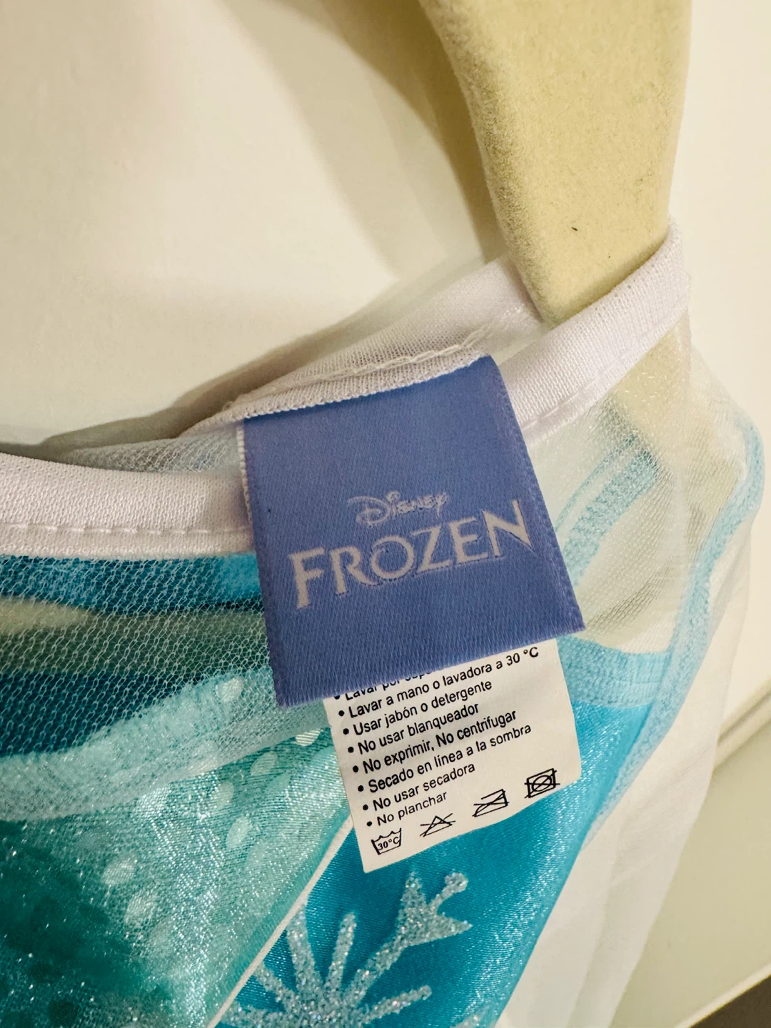 Disney Frozen Elsa Dress Costume Size 3 - photo 2