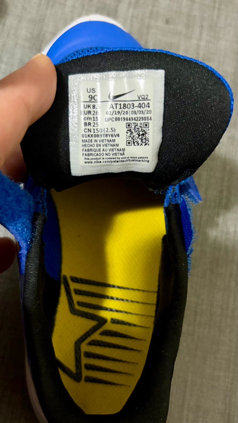 Nike runner - Blue/Yellow - Size 9C - photo 3