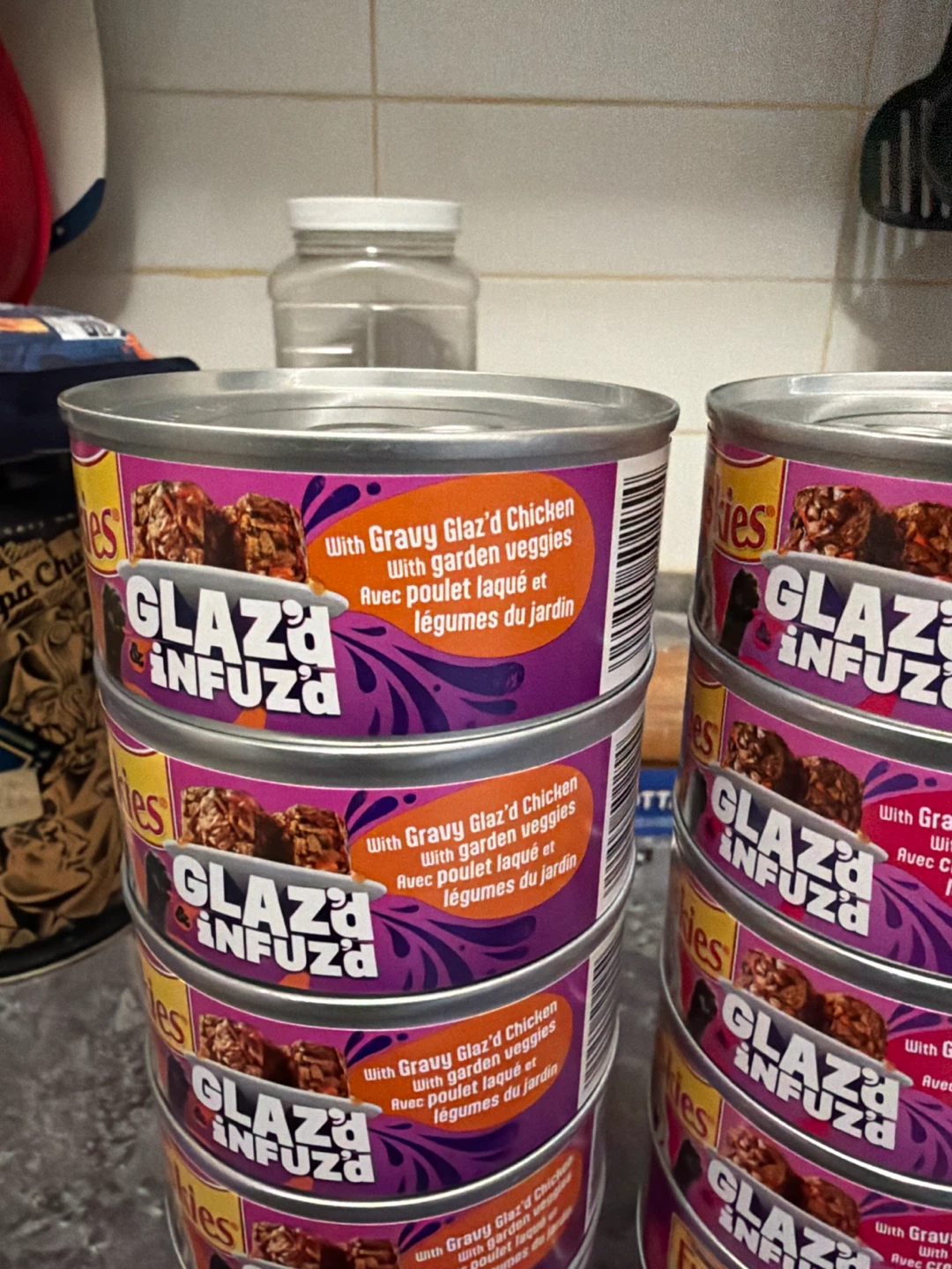 Friskies Glaz'd Infuz'd Cat Food - Crab & Garden Veggies - photo 2