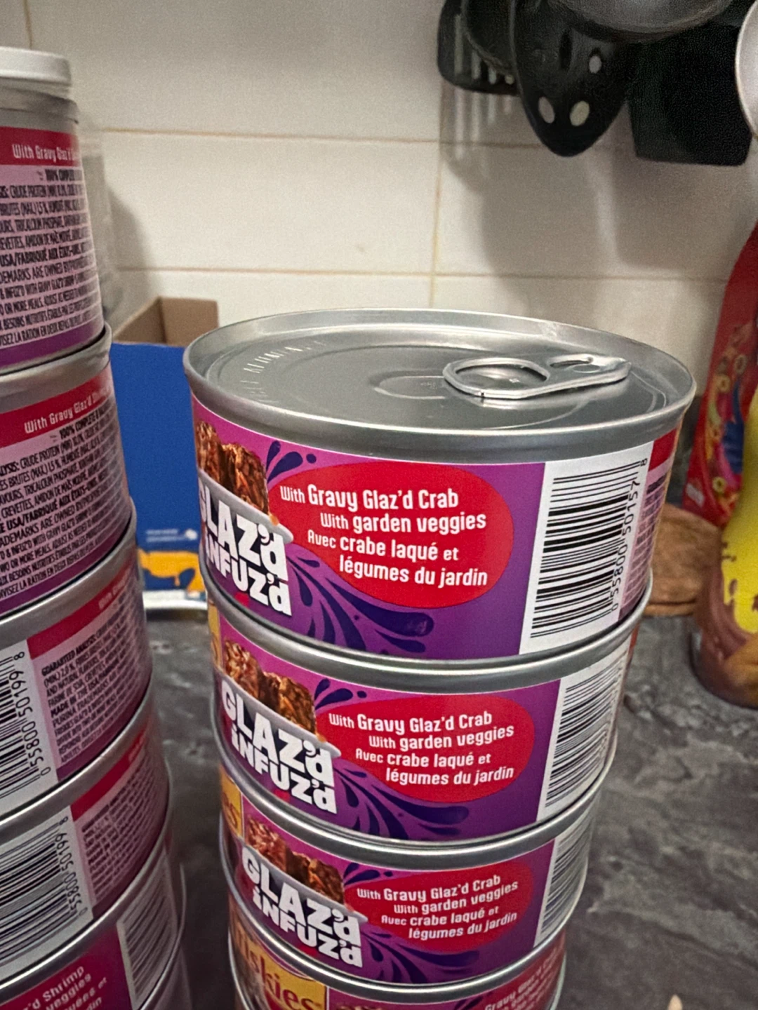 Friskies Glaz'd Infuz'd Cat Food - Crab & Garden Veggies - photo 4