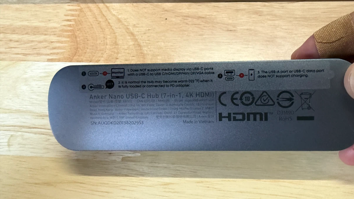 Anker USB-C Hub (7-in-1, 4K HDMI) - photo 2
