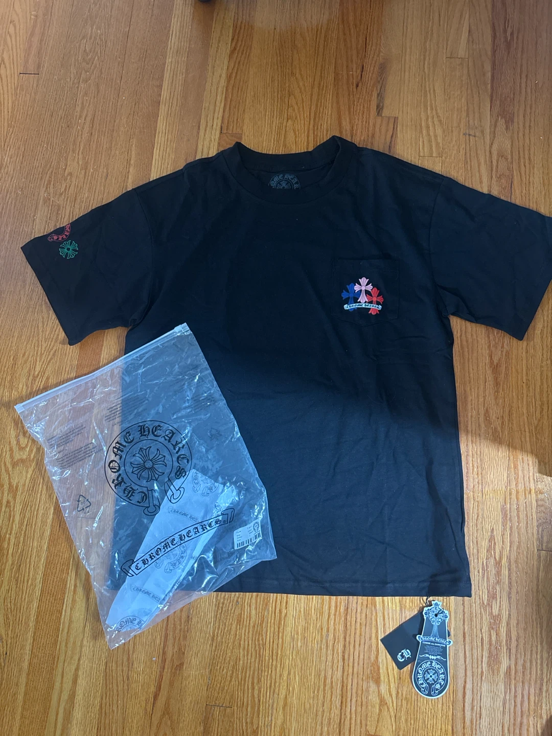 Chrome Hearts Multi-Color Cross T-Shirt