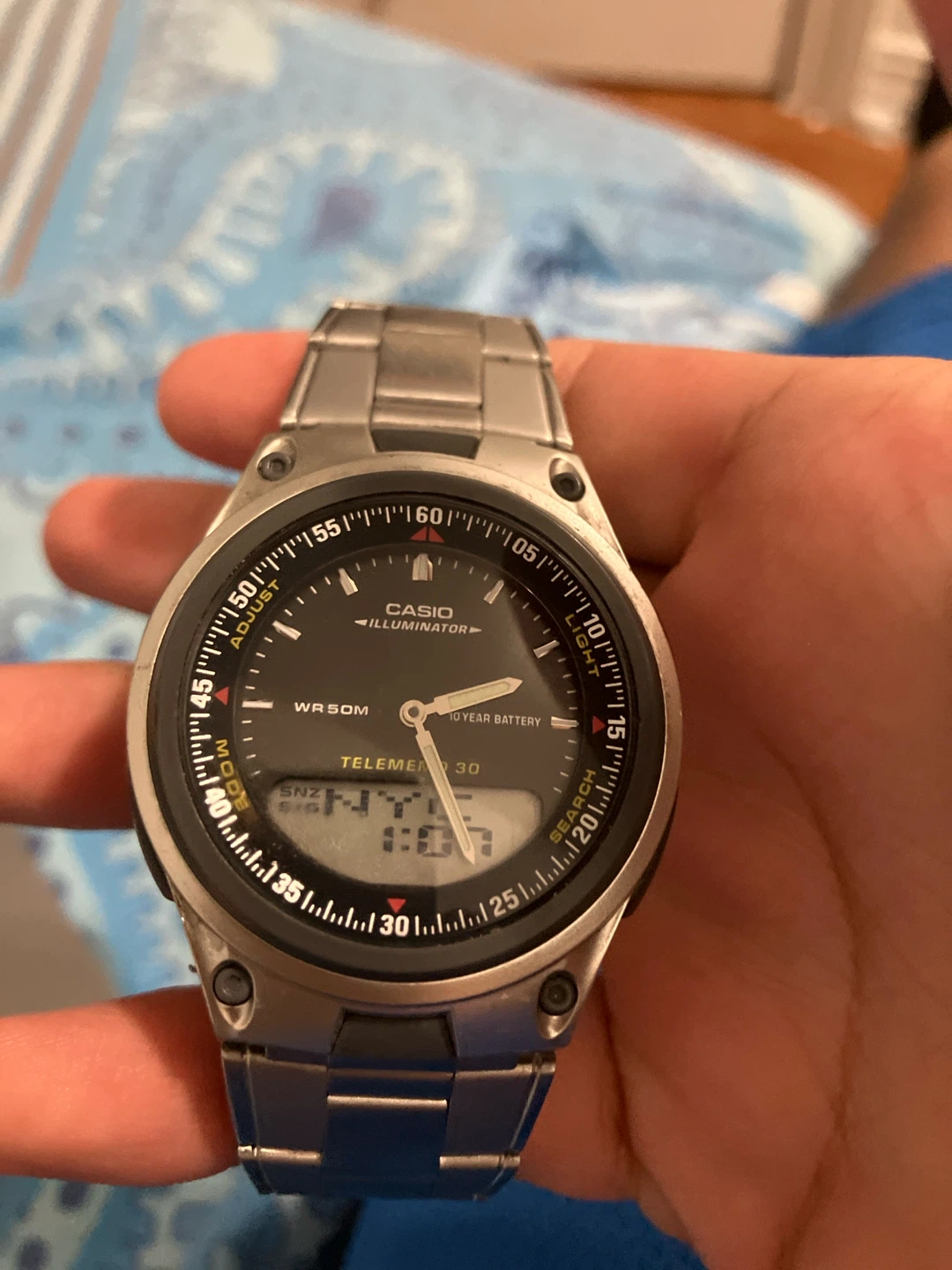 Casio Telememo 30 World Time Watch AW-60