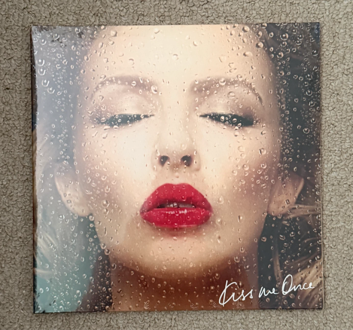 Kylie Minogue Kiss Me Once Vinyl Record