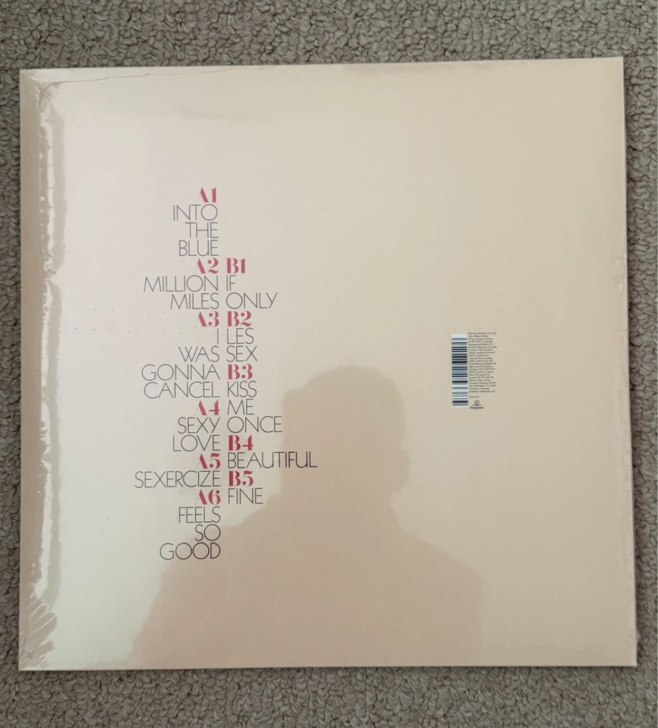 Kylie Minogue Kiss Me Once Vinyl Record - photo 2