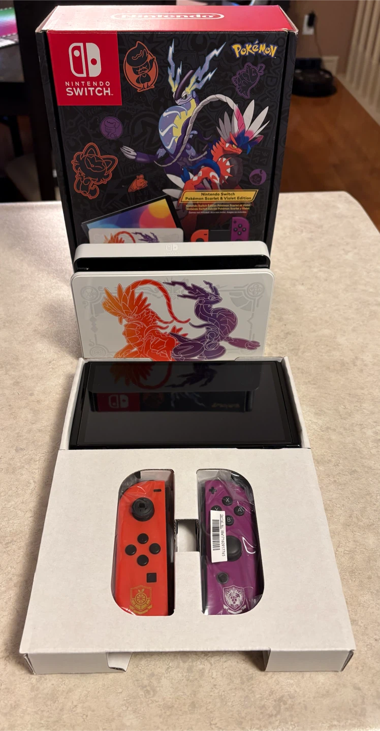 Nintendo Switch Pokémon Scarlet & Violet Edition Console