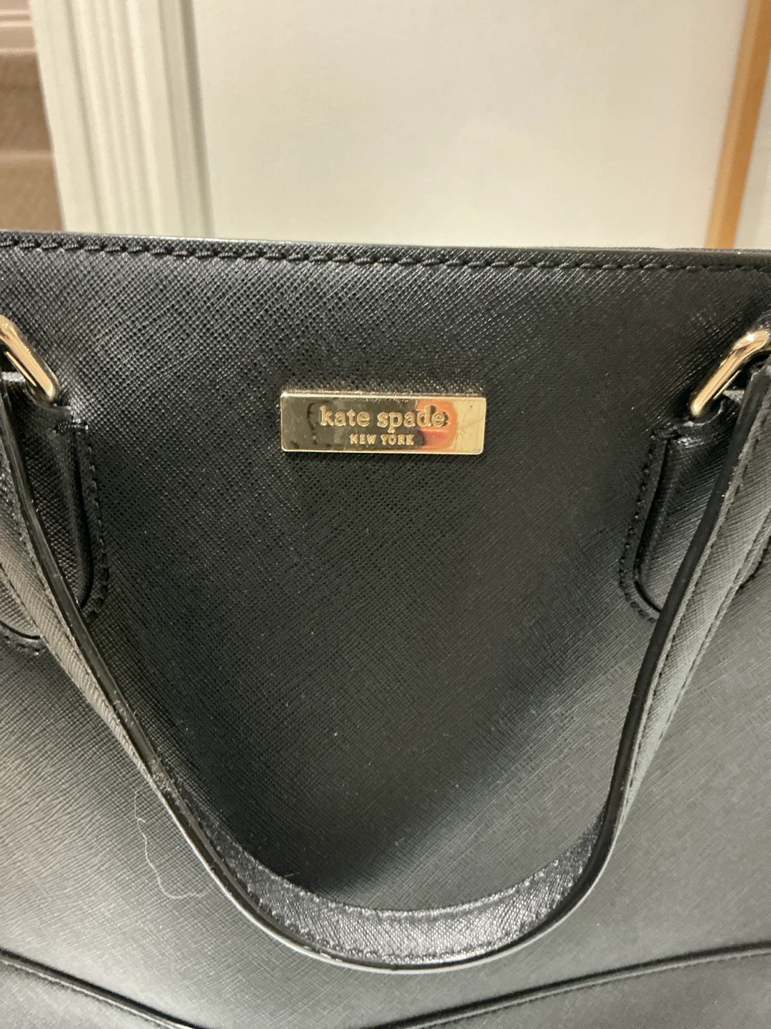 Kate Spade Black Leather Tote Bag - photo 3